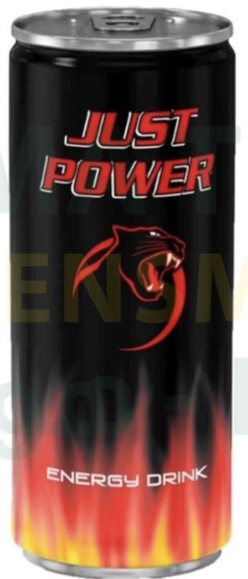 Just Power Energy Drink 250ml x 24