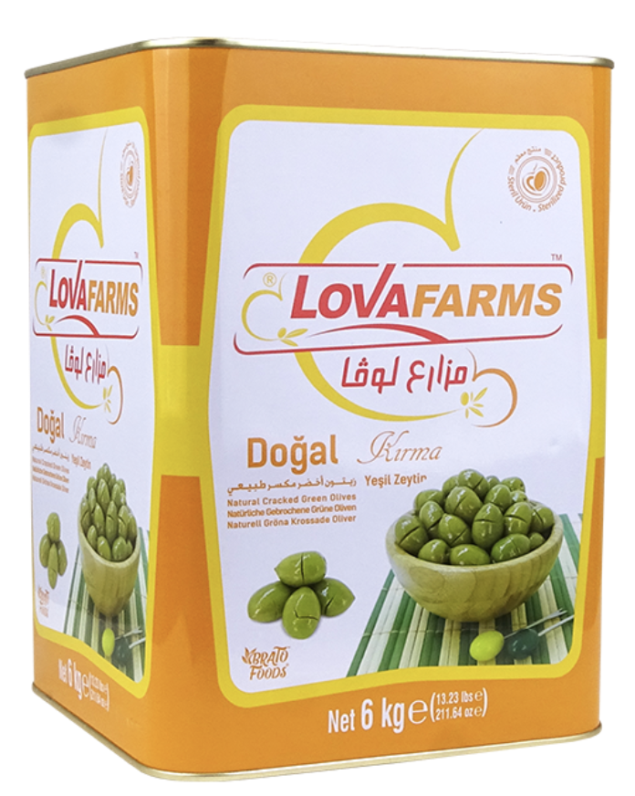 Lova Premium Green Olives 6kg