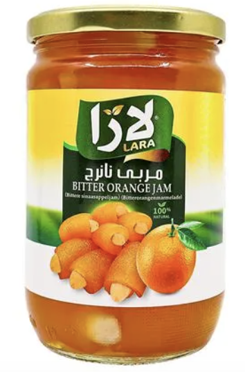 LARA Bitter Orange in Syrup with almonds (775GR*12PC)
