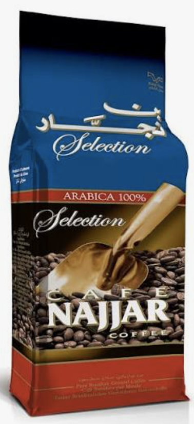 Najjar Coffee Without Cardamom 450g x 10